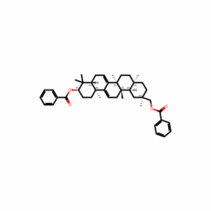 ((2R,4aS,6aS,8aR,10R,12aS,14aS,14bR)-10-(benzoyloxy)-2,4a,6a,9,9,12a,14a-heptamethyl-1,2,3,4,4a,5,6,6a,8,8a,9,10,11,12,12a,14,14a,14b-octadecahydropicen-2-yl)methyl benzoate