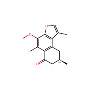 (R)-4-Methoxy-1,5,8-trimethyl-8,9-dihydronaphtho[2,1-b]furan-6(7H)-one