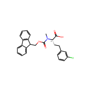 (S)-2-((((9H-Fluoren-9-yl)methoxy)carbonyl)(methyl)amino)-4-(3-chlorophenyl)butanoic acid