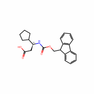 (3S)-3-cyclopentyl-3-({[(9H-fluoren-9-yl)methoxy]carbonyl}amino)propanoic acid