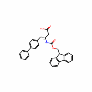 (R)-3-((((9H-fluoren-9-yl)methoxy)carbonyl)amino)-4-([1,1′-biphenyl]-4-yl)butanoic acid