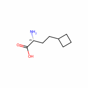 (2R)-2-amino-4-cyclobutylbutanoic acid