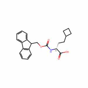 (R)-2-((((9H-Fluoren-9-yl)methoxy)carbonyl)amino)-4-cyclobutylbutanoic acid