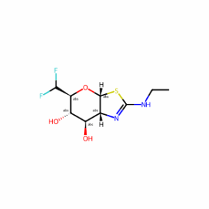(3aR,5S,6S,7R,7aR)-5-(Difluoromethyl)-2-(ethylamino)-3a,6,7,7a-tetrahydro-5H-pyrano[3,2-d]thiazole-6,7-diol