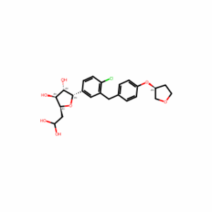 (1R)-1,4-Anhydro-1-C-[4-chloro-3-[[4-[[(3S)-tetrahydro-3-furanyl]oxy]phenyl]methyl]phenyl]-D-glucitol