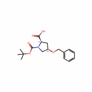 (2R,4R)-4-(Benzyloxy)-1-(tert-butoxycarbonyl)pyrrolidine-2-carboxylic acid