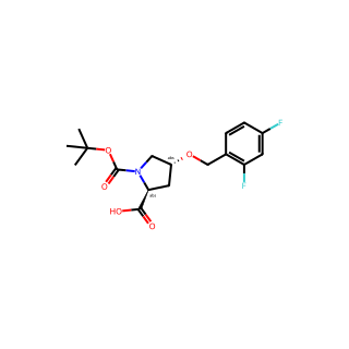(2S,4R)-1-(tert-butoxycarbonyl)-4-((2,4-difluorobenzyl)oxy)pyrrolidine-2-carboxylic acid