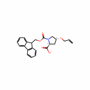 (2S,4R)-1-(((9H-Fluoren-9-yl)methoxy)carbonyl)-4-(allyloxy)pyrrolidine-2-carboxylic acid