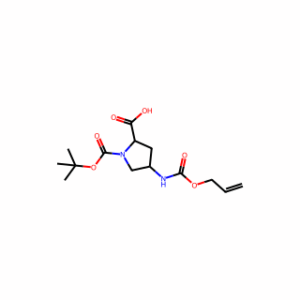 (4R)-1-Boc-4-(allyloxycarbonylamino)-L-proline