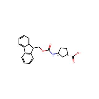 (1S,3S)-3-((((9H-Fluoren-9-yl)methoxy)carbonyl)amino)cyclopentane-1-carboxylic acid