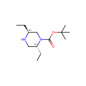 (2R，5S)-tert-Butyl 2，5-diethylpiperazine-1-carboxylate