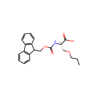 (S)-2-((((9H-Fluoren-9-yl)methoxy)carbonyl)amino)-3-propoxypropanoic acid
