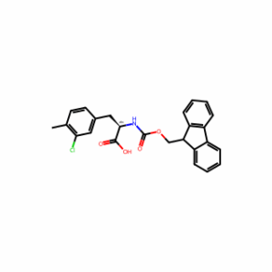 (R)-2-((((9H-Fluoren-9-yl)methoxy)carbonyl)amino)-3-(3-chloro-4-methylphenyl)propanoic acid