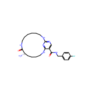 (S)-7-Amino-N-(4-fluorobenzyl)-8-oxo-2,9,16,18,21-pentaazabicyclo[15.3.1]henicosa-1(20),16,18-triene-20-carboxamide