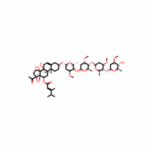 Otophylloside B 4‴-O-beta-D-oleandropyranoside
