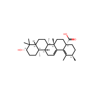(3β)-3-Hydroxyursa-12,18-dien-28-oic acid