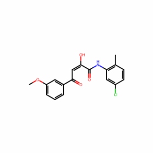 (2E)-N-(5-chloro-2-methylphenyl)-2-hydroxy-4-(3-methoxyphenyl)-4-oxobut-2-enamide