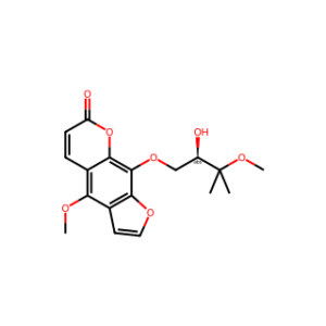 (R)-9-(2-Hydroxy-3-methoxy-3-methylbutoxy)-4-methoxy-7H-furo[3,2-g]chromen-7-one