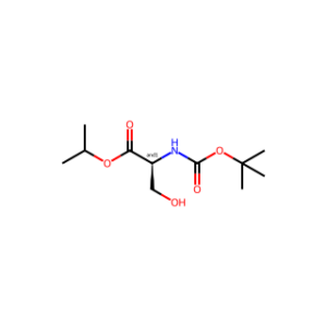 (S)-Isopropyl 2-((tert-butoxycarbonyl)amino)-3-hydroxypropanoate