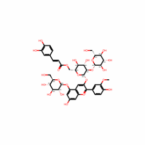 Peonidin-3-O-(6-O-trans-caffeyl-2-O-β-glucopyranosyl-β-glucopyranoside)-5-O-β-glucopyranoside