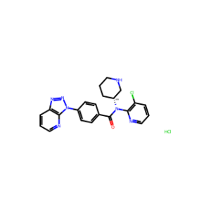 (R)-4-(3H-[1,2,3]Triazolo[4,5-b]pyridin-3-yl)-N-(3-chloropyridin-2-yl)-N-(piperidin-3-yl)benzamide xhydrochloride