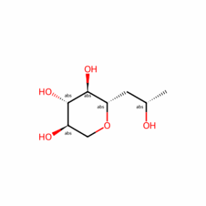 (2S,3R,4S,5R)-2-((S)-2-Hydroxypropyl)tetrahydro-2H-pyran-3,4,5-triol