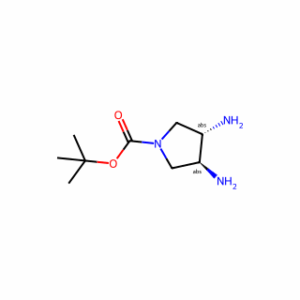 trans-tert-butyl (3R,4R)-3,4-diaminopyrrolidine-1-carboxylate
