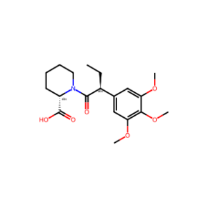 (S)-1-((S)-2-(3,4,5-Trimethoxyphenyl)butanoyl)piperidine-2-carboxylic acid