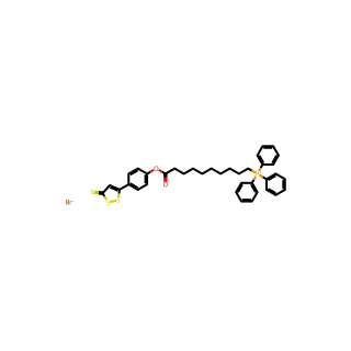 (10-Oxo-10-(4-(3-thioxo-3H-1,2-dithiol-5-yl)phenoxy)decyl)triphenylphosphonium bromide