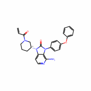 (R)-1-(1-Acryloylpiperidin-3-yl)-4-amino-3-(4-phenoxyphenyl)-1H-imidazo[4,5-c]pyridin-2(3H)-one