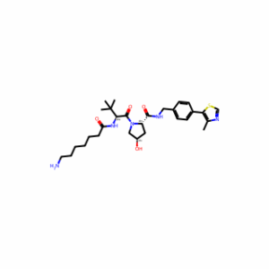 (2S,4R)-1-((S)-2-(7-Aminoheptanamido)-3,3-dimethylbutanoyl)-4-hydroxy-N-(4-(4-methylthiazol-5-yl)benzyl)pyrrolidine-2-carboxamide