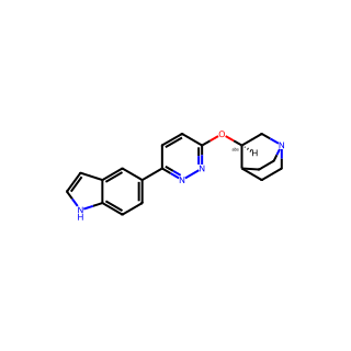 (R)-3-((6-(1H-Indol-5-yl)pyridazin-3-yl)oxy)quinuclidine