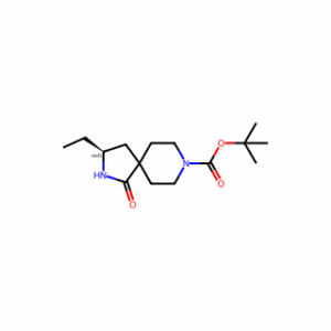 tert-Butyl 3-ethyl-1-oxo-2,8-diazaspiro[4.5]decane-8-carboxylate