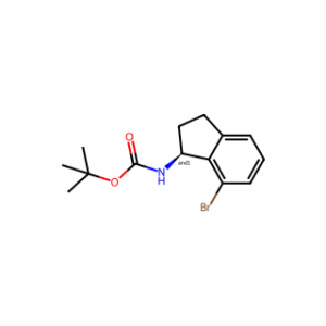 tert-Butyl  (7-bromo-2,3-dihydro-1H-inden-1-yl)carbamate