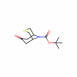 tert-butyl 7-oxo-3-thia-9-azabicyclo[3.3.1]nonane-9-carboxylate
