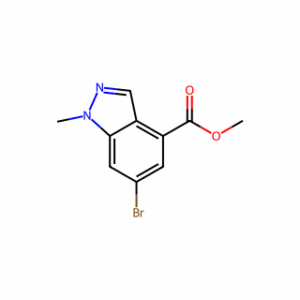 Methyl 6-Bromo-1-Methyl-1H-Indazole-4-Carboxylate