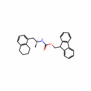 (9H-Fluoren-9-yl)methyl (S)-(1-(5,6,7,8-tetrahydronaphthalen-1-yl)propan-2-yl)carbamate