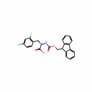 (R)-2-((((9H-Fluoren-9-yl)methoxy)carbonyl)amino)-3-(4-chloro-2-fluorophenyl)propanoic acid
