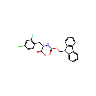 (R)-2-((((9H-Fluoren-9-yl)methoxy)carbonyl)amino)-3-(4-chloro-2-fluorophenyl)propanoic acid