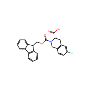 (S)-2-(((9H-Fluoren-9-yl)methoxy)carbonyl)-6-fluoro-1,2,3,4-tetrahydroisoquinoline-3-carboxylic acid