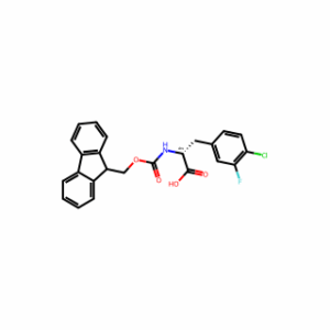 (2R)-3-(4-chloro-3-fluorophenyl)-2-({[(9H-fluoren-9-yl)methoxy]carbonyl}amino)propanoic acid