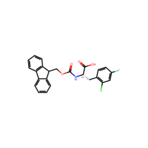 (S)-2-((((9H-Fluoren-9-yl)methoxy)carbonyl)amino)-3-(2-chloro-4-fluorophenyl)propanoic acid