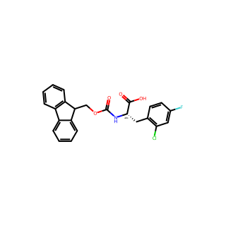 (S)-2-((((9H-Fluoren-9-yl)methoxy)carbonyl)amino)-3-(2-chloro-4-fluorophenyl)propanoic acid