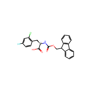 Fmoc-d-2-chloro-4-fluorophe