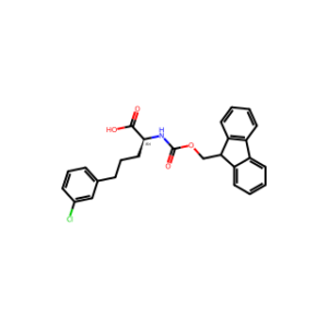 Fmoc-(S)-2-amino-5-(3-chlorophenyl)pentanoic acid