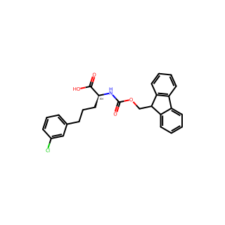 Fmoc-(S)-2-amino-5-(3-chlorophenyl)pentanoic acid
