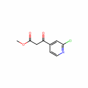 methyl 3-(2-chloropyridin-4-yl)-3-oxopropanoate