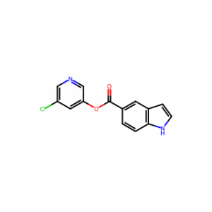 (5-chloro-3-pyridyl) 1H-indole-5-carboxylate