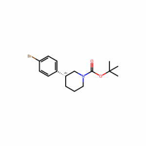 tert-Butyl (R)-3-(4-bromophenyl)piperidine-1-carboxylate