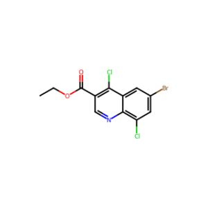 Ethyl 6-bromo-4,8-dichloroquinoline-3-carboxylate